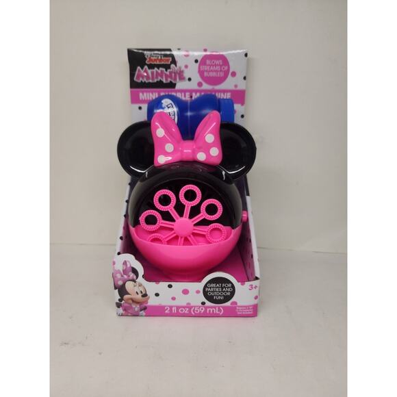 Disney Toys Disney Junior Minnie Mouse Bubble Machine Bubble Blower 
